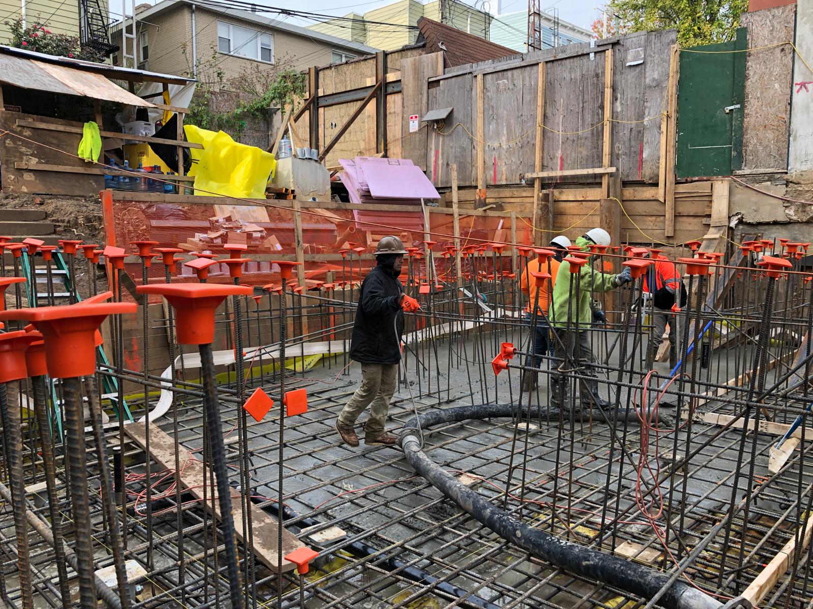 Foundation Pouring